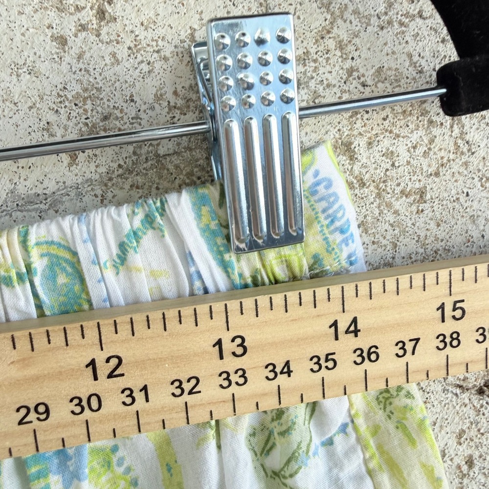 Calypso St Barth Pajama Set Organic Cotton Tropical Print Sleepwear Shorts Small - Picture 11 of 12